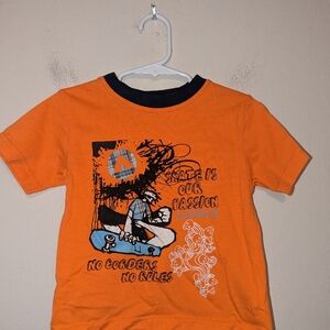 Airwalk orange skate is our passion airwalk shirt size 2 T